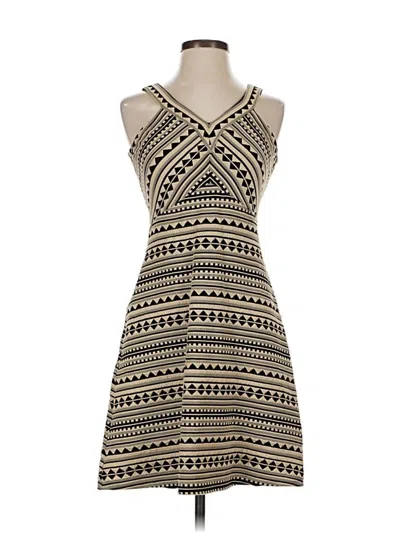 Pre-owned Shoshanna Casual Dress In Brown