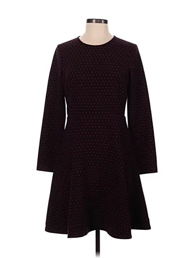 Pre-owned Shoshanna Casual Dress In Burgundy