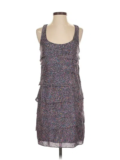 Pre-owned Shoshanna Casual Dress In Gray
