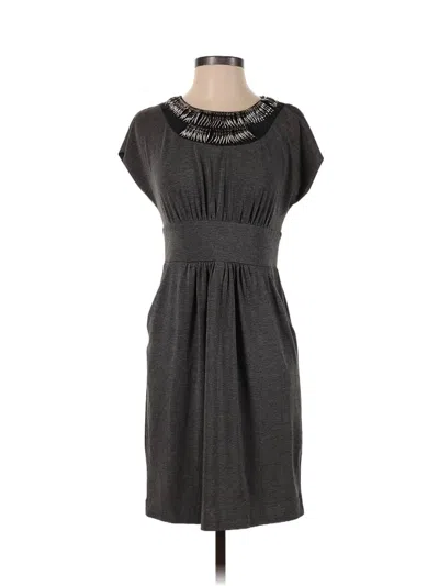 Pre-owned Shoshanna Casual Dress In Gray