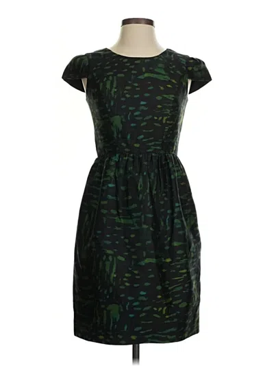 Pre-owned Shoshanna Casual Dress In Green