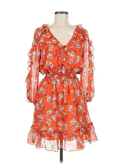 Pre-owned Shoshanna Casual Dress In Orange