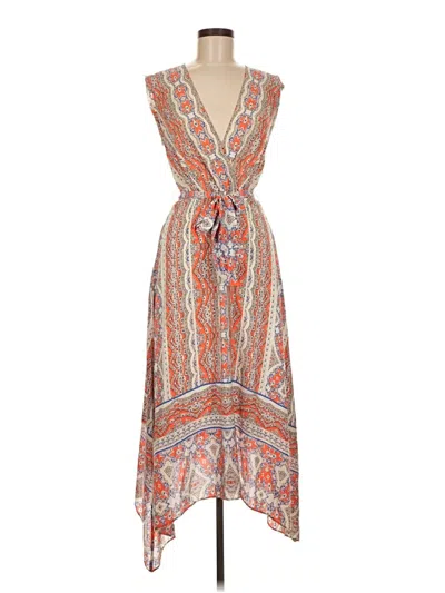 Pre-owned Shoshanna Casual Dress In Orange