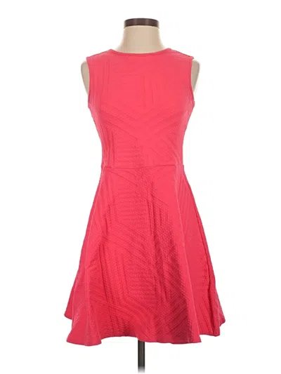 Pre-owned Shoshanna Casual Dress In Pink