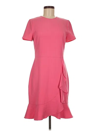 Pre-owned Shoshanna Casual Dress In Pink