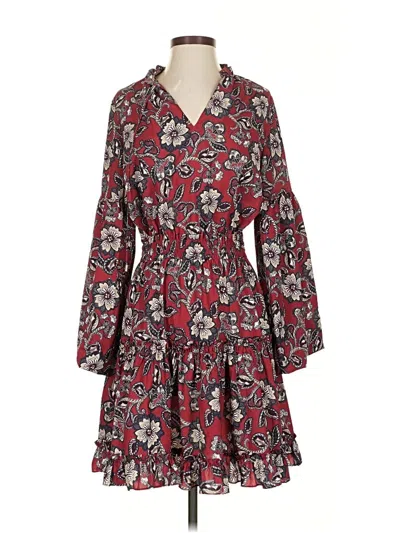 Pre-owned Shoshanna Casual Dress In Red