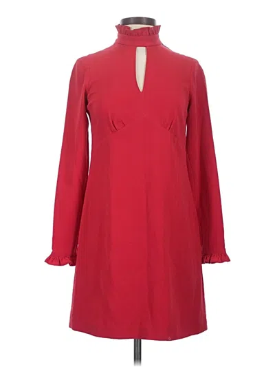 Pre-owned Shoshanna Casual Dress In Red