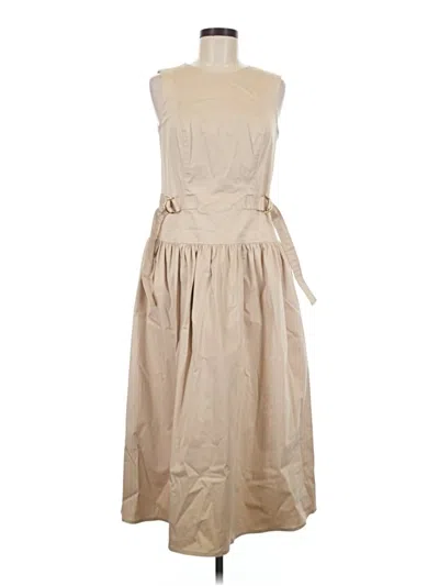 Pre-owned Shoshanna Casual Dress In Tan