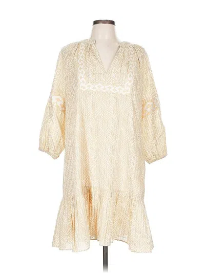 Pre-owned Shoshanna Casual Dress In White