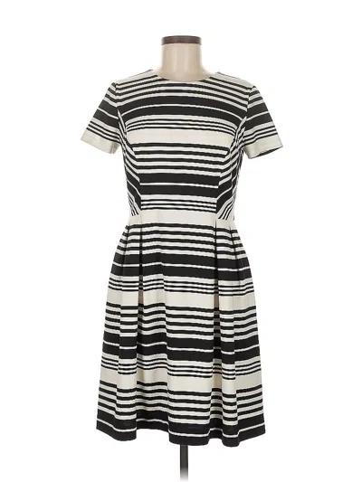 Pre-owned Shoshanna Casual Dress In White