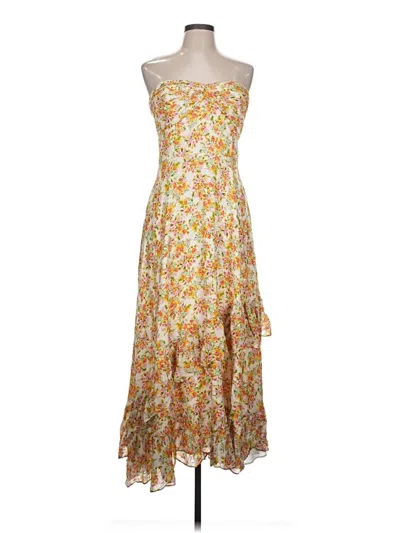 Pre-owned Shoshanna Casual Dress In Yellow