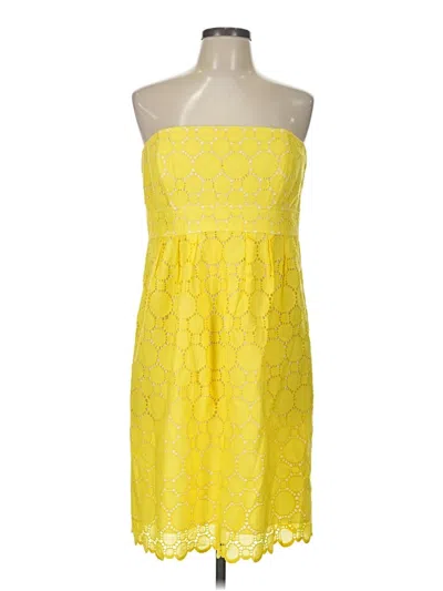 Pre-owned Shoshanna Casual Dress In Yellow