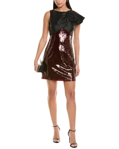 Shoshanna Cecilia Mini Dress In Red