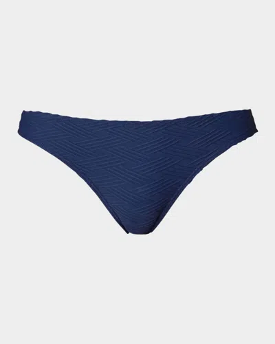 Shoshanna Classic Bikini Bottoms In Blue