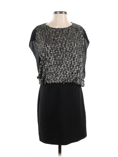 Pre-owned Shoshanna Cocktail Dress In Black