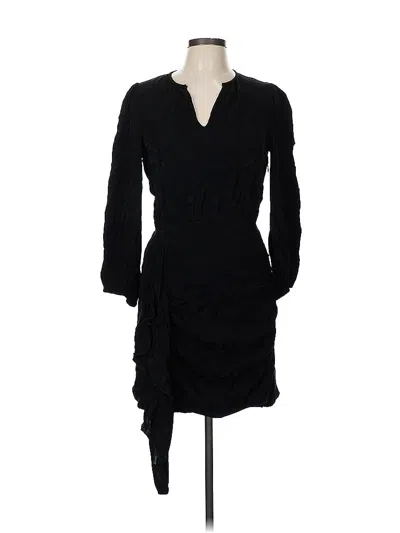 Pre-owned Shoshanna Cocktail Dress In Black