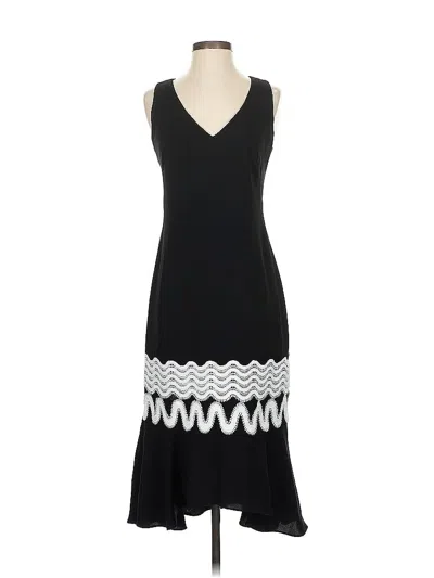 Pre-owned Shoshanna Cocktail Dress In Black