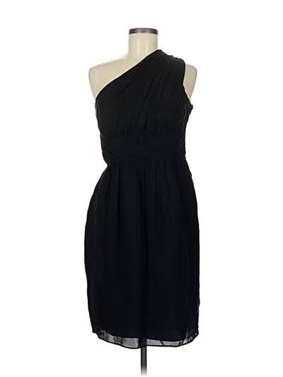 Pre-owned Shoshanna Cocktail Dress In Black