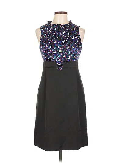 Pre-owned Shoshanna Cocktail Dress In Black