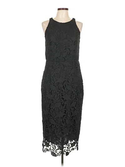 Pre-owned Shoshanna Cocktail Dress In Black