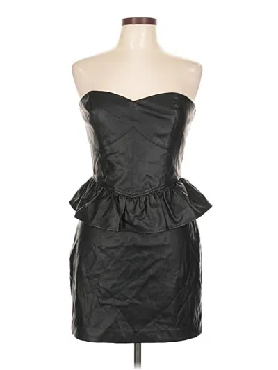 Pre-owned Shoshanna Cocktail Dress In Black