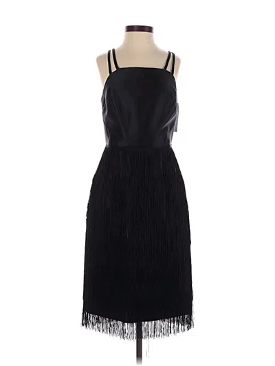 Pre-owned Shoshanna Cocktail Dress In Black