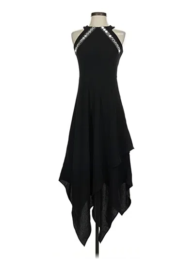 Pre-owned Shoshanna Cocktail Dress In Black
