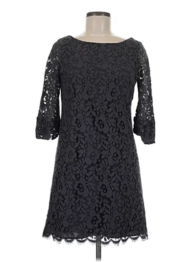 Pre-owned Shoshanna Cocktail Dress In Black