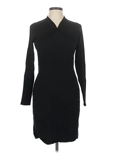 Pre-owned Shoshanna Cocktail Dress In Black