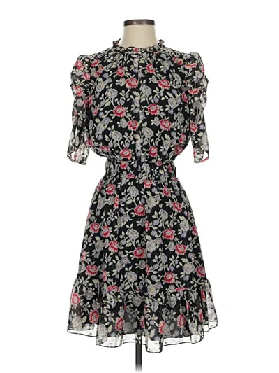 Pre-owned Shoshanna Cocktail Dress In Black