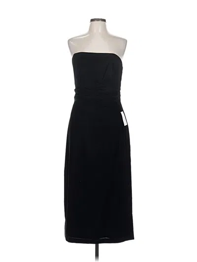 Pre-owned Shoshanna Cocktail Dress In Black