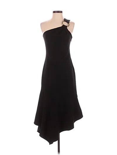 Pre-owned Shoshanna Cocktail Dress In Black