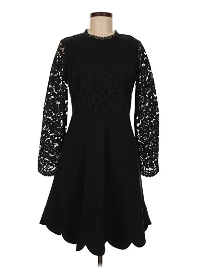 Pre-owned Shoshanna Cocktail Dress In Black