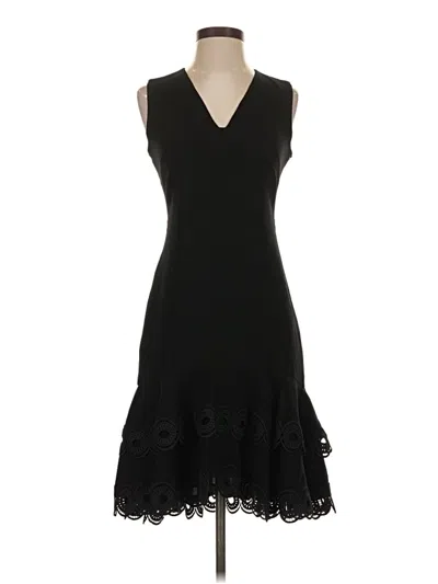 Pre-owned Shoshanna Cocktail Dress In Black