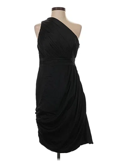 Pre-owned Shoshanna Cocktail Dress In Black