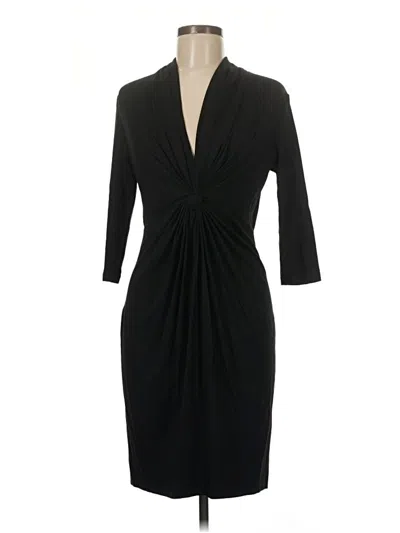 Pre-owned Shoshanna Cocktail Dress In Black