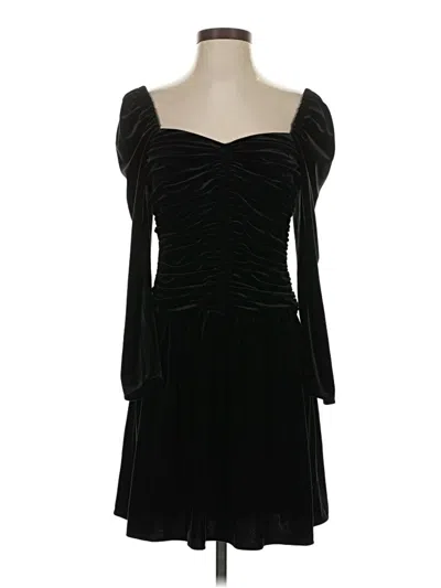 Pre-owned Shoshanna Cocktail Dress In Black