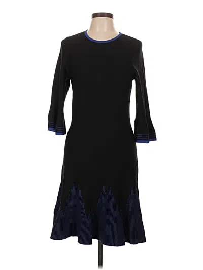 Pre-owned Shoshanna Cocktail Dress In Black