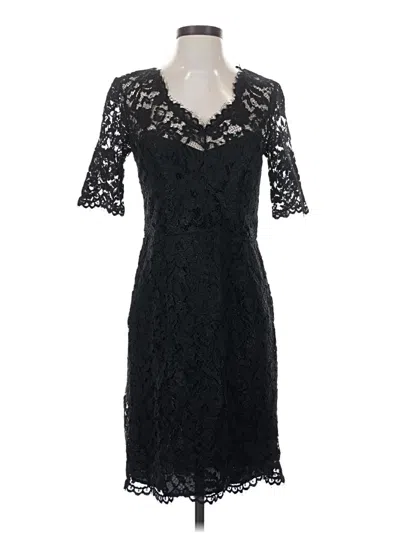 Pre-owned Shoshanna Cocktail Dress In Black