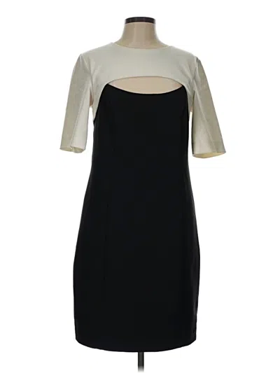 Pre-owned Shoshanna Cocktail Dress In Black