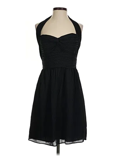 Pre-owned Shoshanna Cocktail Dress In Black