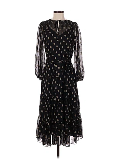 Pre-owned Shoshanna Cocktail Dress In Black