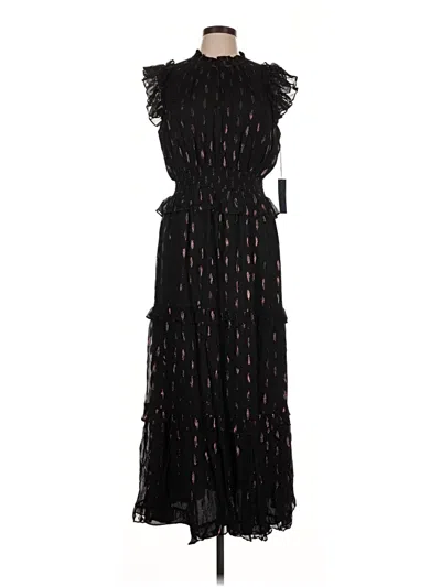 Pre-owned Shoshanna Cocktail Dress In Black