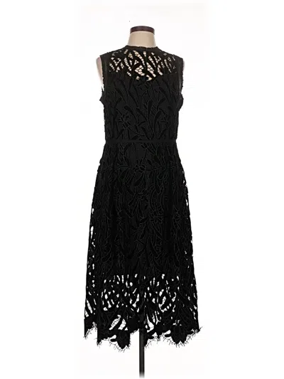Pre-owned Shoshanna Cocktail Dress In Black