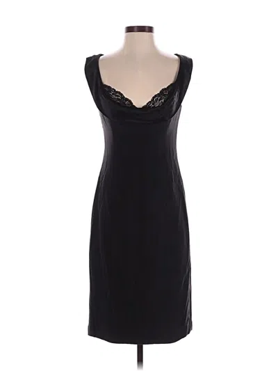 Pre-owned Shoshanna Cocktail Dress In Black