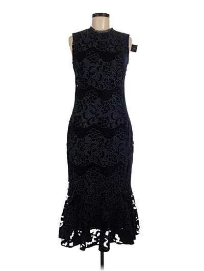 Pre-owned Shoshanna Cocktail Dress In Black