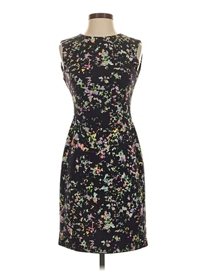 Pre-owned Shoshanna Cocktail Dress In Black