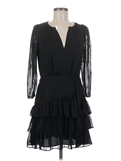 Pre-owned Shoshanna Cocktail Dress In Black