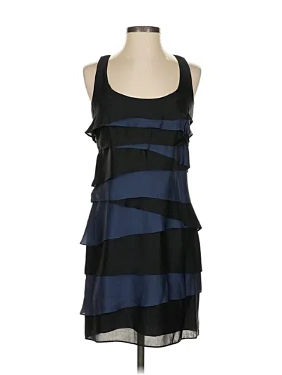Pre-owned Shoshanna Cocktail Dress In Black