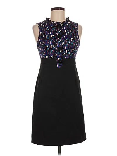 Pre-owned Shoshanna Cocktail Dress In Black